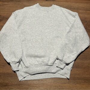 Vintage Jerzees by Russell Blank Crewneck Sweatshirt Size L